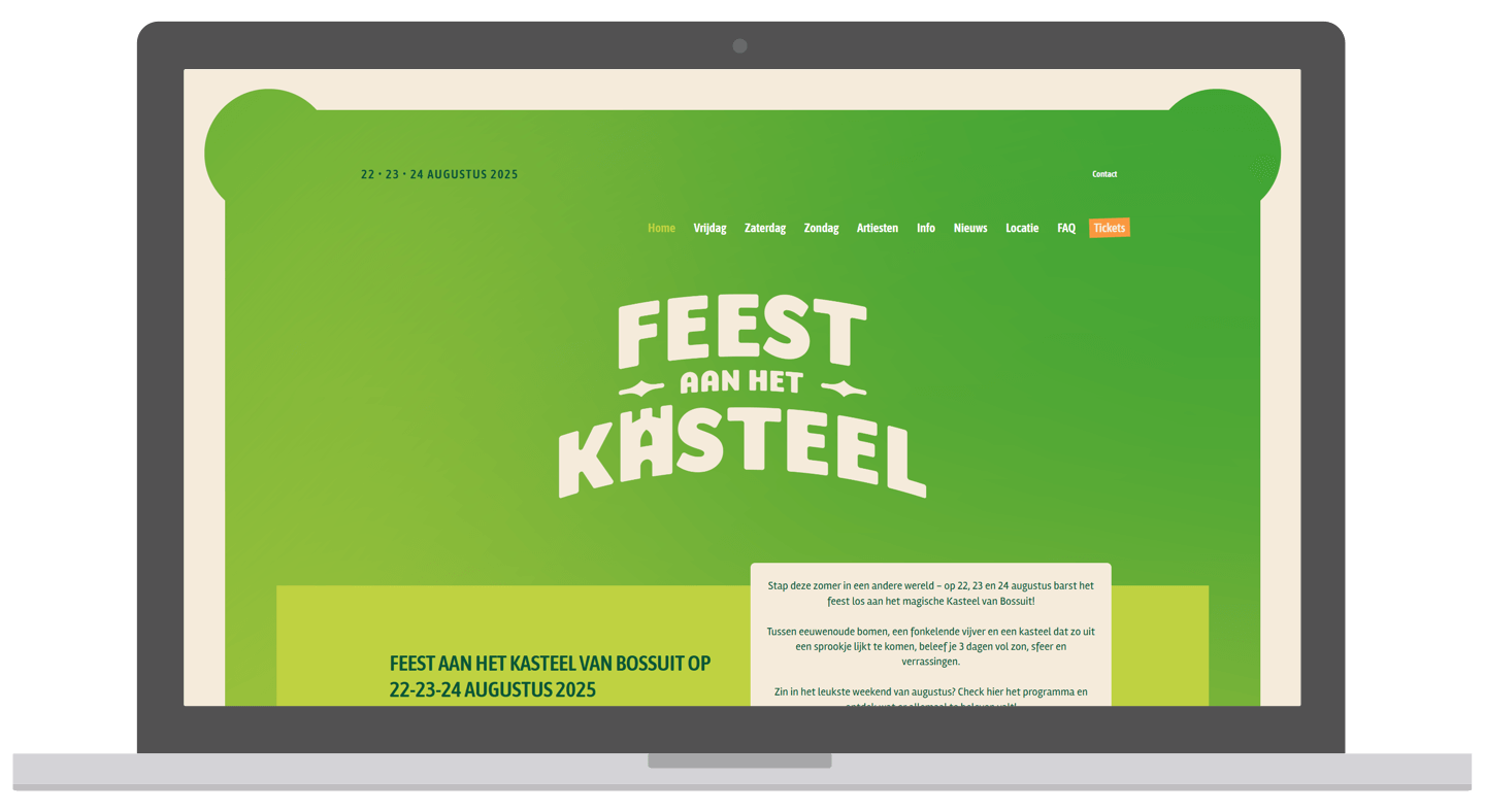 Feest aan het Kasteel Feest aan het Kasteel